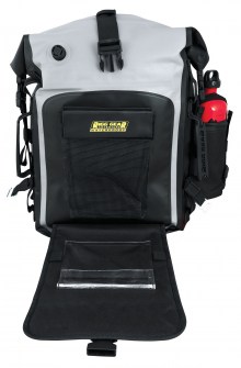 Picture of SE-4030 Hurricane Backpack on white background - showing front panel open